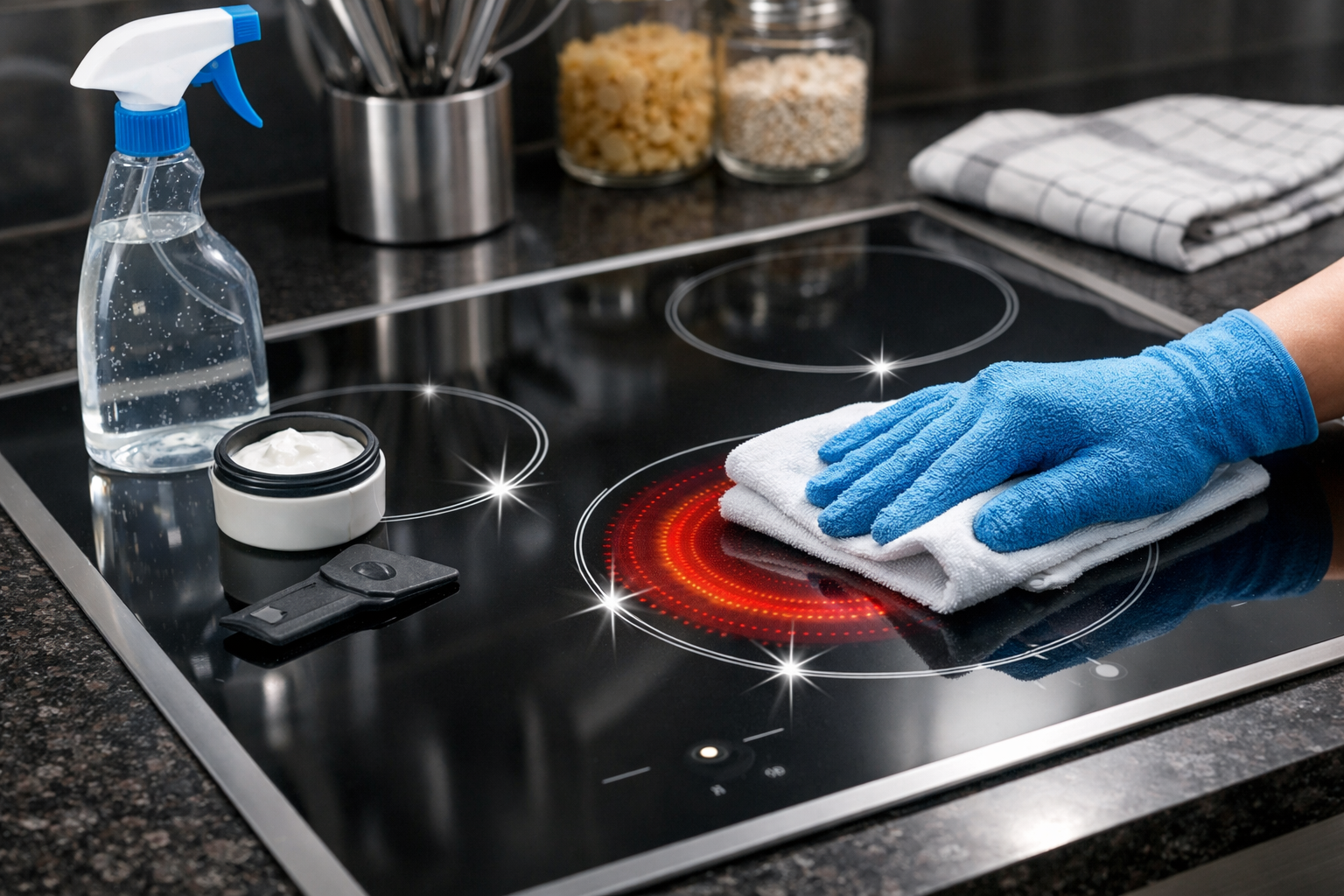 Brilho perfeito sem riscos: como cuidar corretamente de uma placa de vitrocerâmica