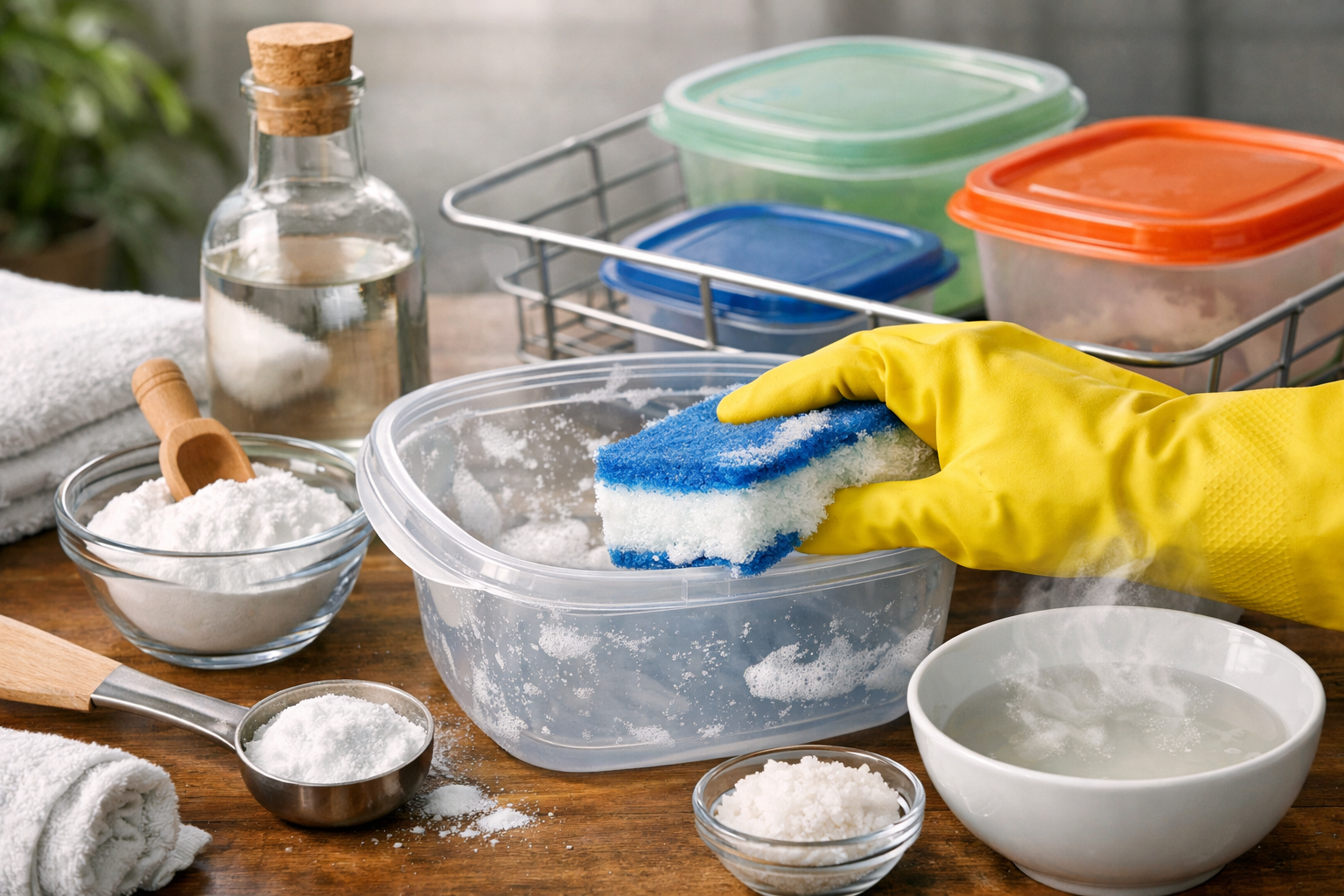 Como livrar de uma vez por todas os recipientes de plástico do odor alimentar generalizado